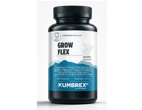 Grow in Health launches KumbreX GROW FLEX featuring AprèsFlex 5-day joint support
